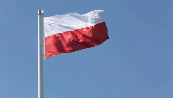 Polish flag.