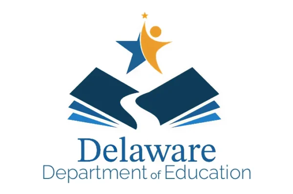 Delaware Department of Education logo.
